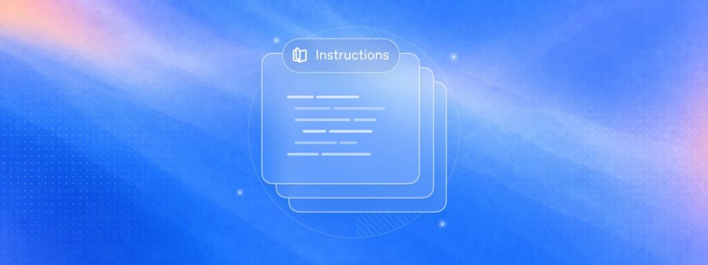 GPT-6 프롬프트 작성법을 다룬 OpenAI 개발자 블로그의 Instructions 대표 이미지